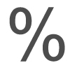 percent sign