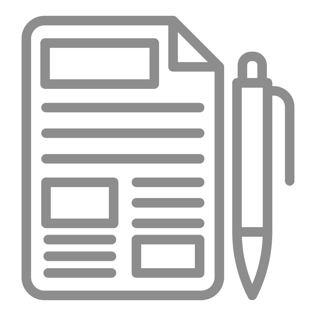 Paper and Pen Icon